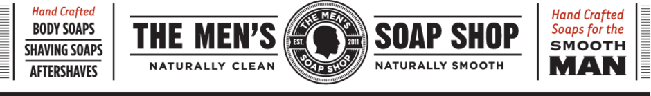 mens soap shop logo