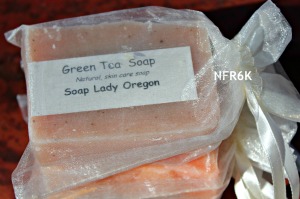 Soap Lady Oregon Green Tea soap